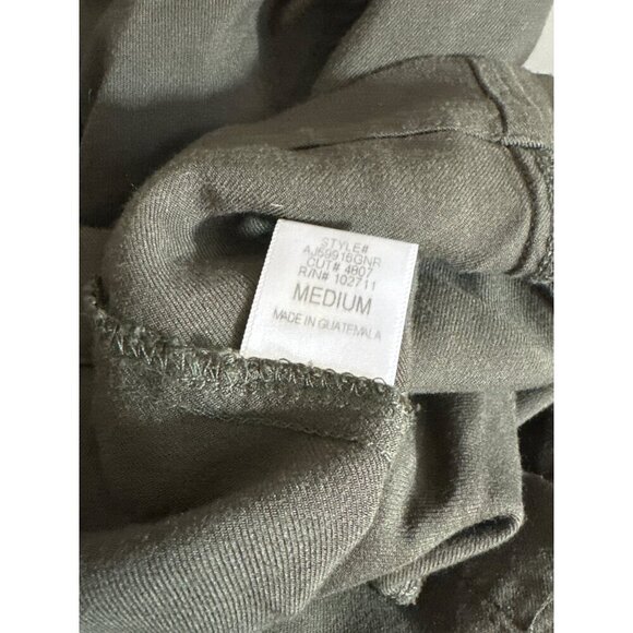 Harlowe & Graham Olive Green Button-Up Shirt Jacket Size M - Picture 4 of 4